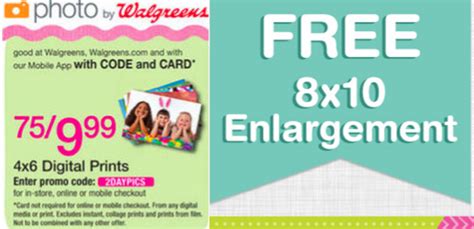 Walgreens Photo Coupon Codes & Deals