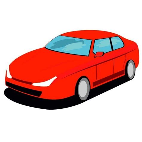 RED CAR VECTOR GRAPHICS.eps Free Vector Download | FreeImages