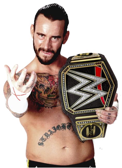 CM Punk WWE World Heavyweight Champion by Nibble-T on DeviantArt