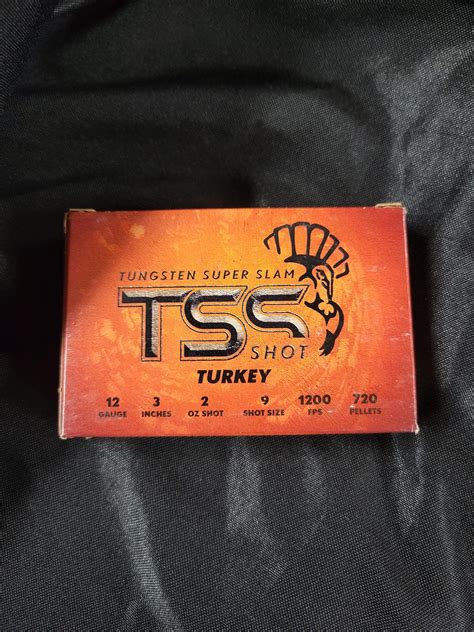 Tungsten Super Slam TSS Shot 12 gauge 3 inch 2 oz. 9 shot 1200 FPS 720 ...