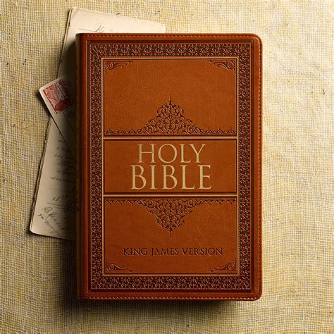 KJV Large Print Indexed Bible Tan – Celebrate Faith