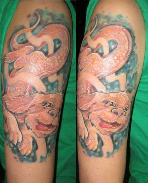 Falkor tattoo by Zsófia Simon