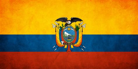 Ecuador Grunge Flag by think0 on DeviantArt