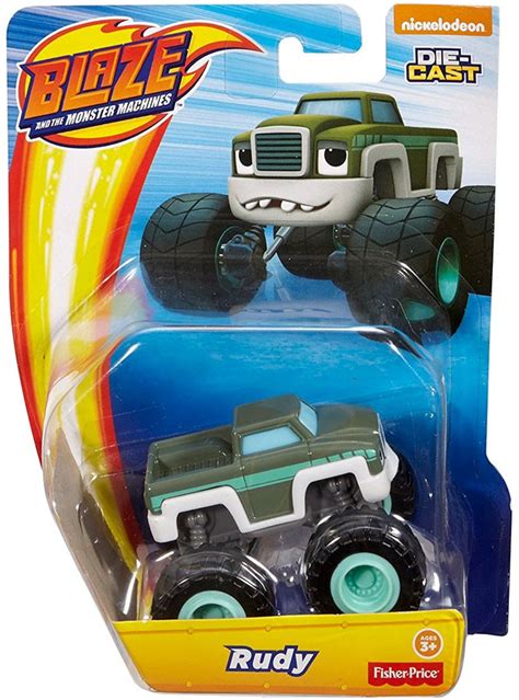 Fisher Price Blaze the Monster Machines Nickelodeon Rudy Diecast Car ...