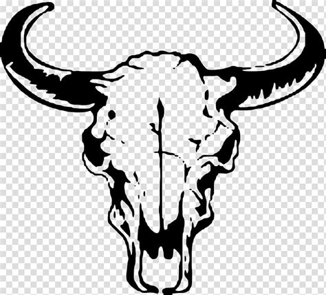 Longhorn Steer Head Clipart