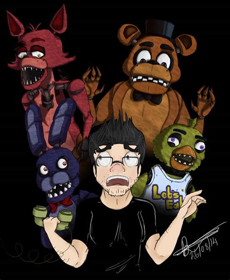 Markiplier: Five nights at Freddy's by 10SHADOW-GIRL10 on DeviantArt