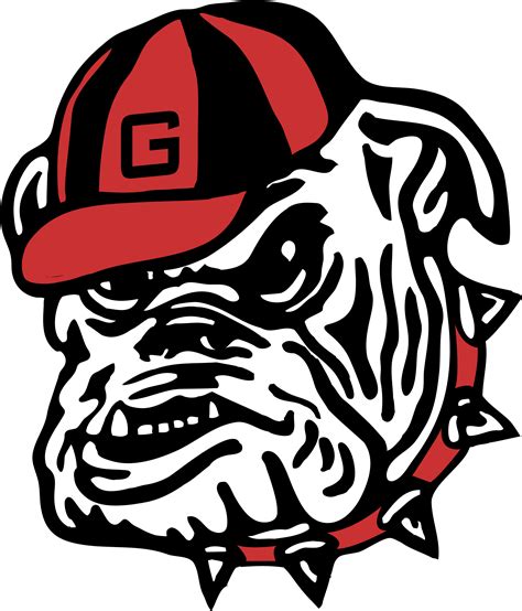 Printable Bulldog Mascot