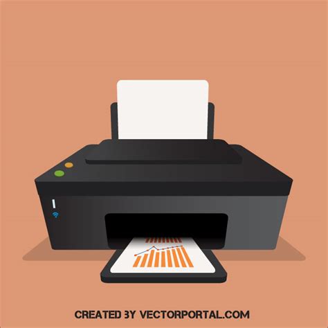 Printer Royalty Free Stock Vector Clip Art