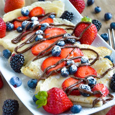 The Easiest Vegan Crepes Recipe - Veggie World Recipes