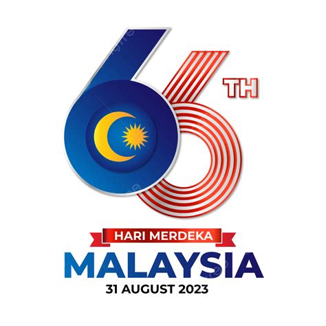 Gambar Logo Rasmi 66 Tahun Hari Kemerdekaan Malaysia 31 Ogos 2023 ...