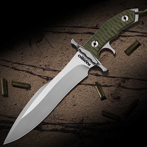 Rambo Last Blood Heartstopper Knife With Sheath