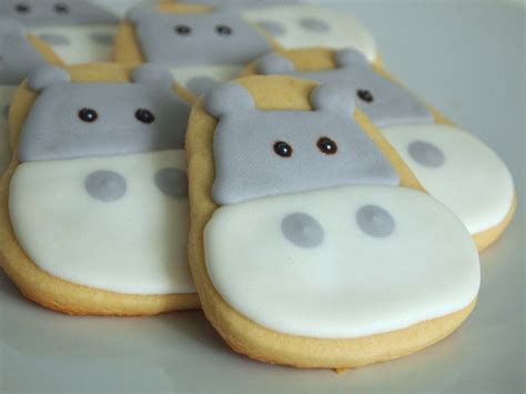 Hippo Cookies for Ozzy’s First Birthday Galletas Cookies, Iced Cookies ...