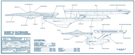 Star Trek Excelsior Class Blueprints Schematics