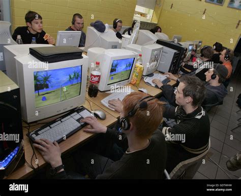 LAN party Stock Photo - Alamy