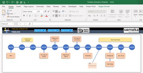 Excel Timeline Template | Project Timeline Template in Excel!