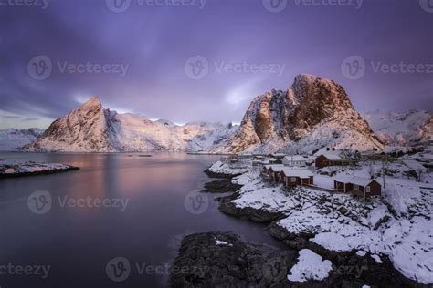 Sunrise over Norway 1420755 Stock Photo at Vecteezy