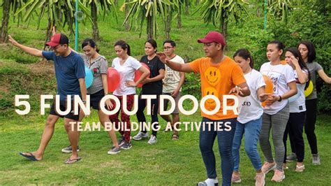 FUN OUTDOOR TEAM BUILDING ACTIVITIES | Youth Group Outdoor Party Games ...