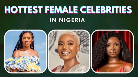 Top 10 Hottest Female Celebrities In Nigeria