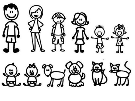 12 STICK FIGURE FAMILY Your Stick Figures can be applied ... https ...