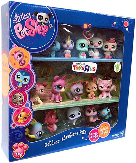 Littlest Pet Shop Outdoor Adventure Pets 15-Pack Hasbro Toys - ToyWiz