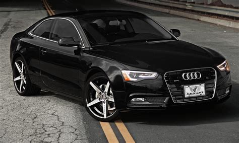 Drop of Luxury: Black Audi A5 Enhanced by Lexani — CARiD.com Gallery