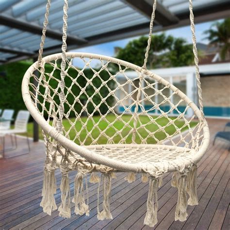 Sorbus Hammock Chair Macrame Swing - Walmart.com - Walmart.com