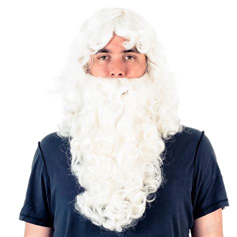 Adult Santa Wig and Beard - Costume Agent