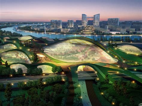 Tianjin Eco City is a Futuristic Green Landscape for 350,000 Residents ...