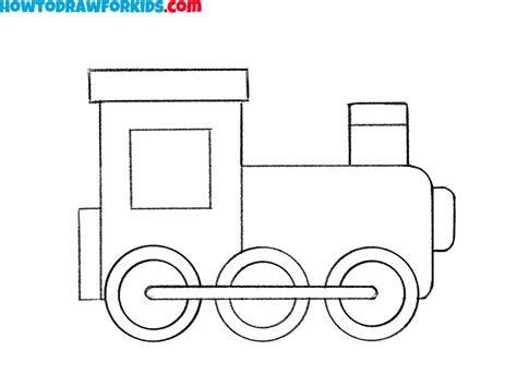 Update 147+ train outline drawing best - seven.edu.vn