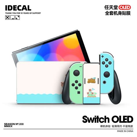 Animal Crossing Skins for New Nintendo Switch OLED Skins Full - Etsy