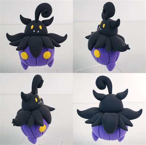 I made Shiny Pumpkaboo Clayart : r/pokemon