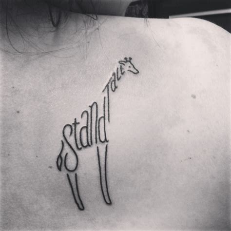 stand tall | Tattoo quotes, I tattoo, Tatting