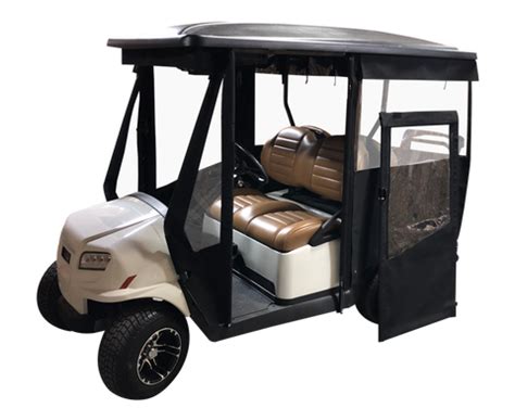 4 Passenger Hinged DoorWorks Golf Cart Enclosures