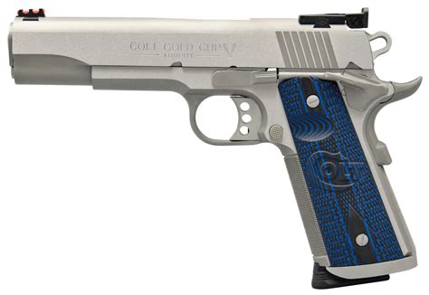 Colt Mfg O5070XE Gold Cup Trophy 45 ACP 8+1 5″ Steel Barrel Stainless ...