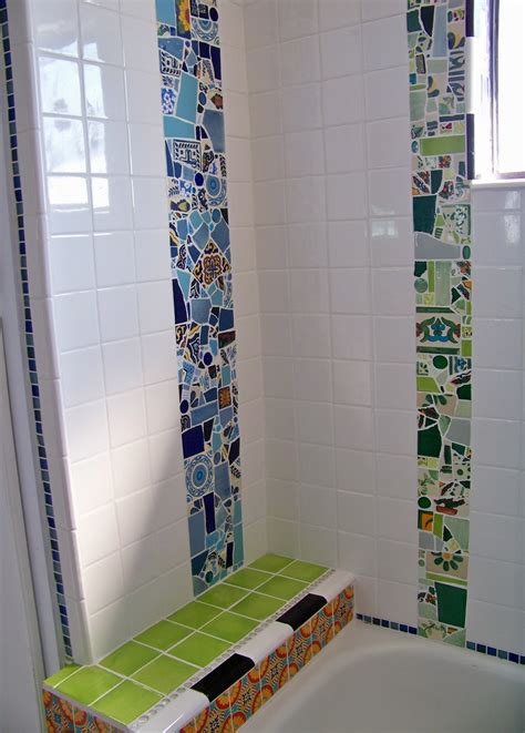 DIY Mosaic Bathroom Tile