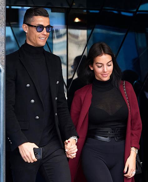 GEORGINA RODRIGUEZ and Cristiano Ronaldo at Court in Madrid 01/22/2019 ...