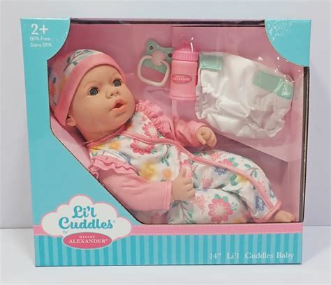 Madame Alexander 14`` Li'l Cuddles 14"So-real Cuddle Bug Baby Doll ...