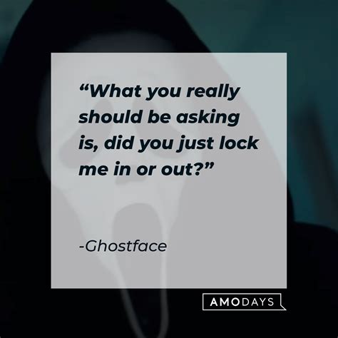 32 Ghostface Quotes That Justify Our Collective Anxiety over Strange ...