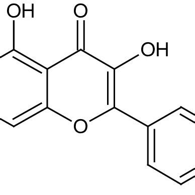 Structure of kaempferol. | Download Scientific Diagram