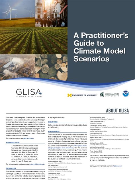 A Practitioner's Guide To Climate Model Scenarios | PDF | General ...