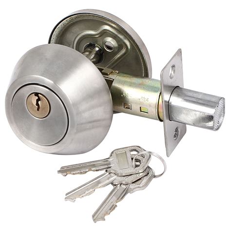 Bathroom Bedroom Stainless Steel Cylinder Deadbolt Door Locks with Keys ...