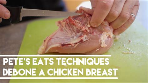 How to Debone a Chicken Breast - YouTube