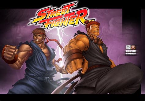 Akuma vs Ryu Wallpaper - WallpaperSafari