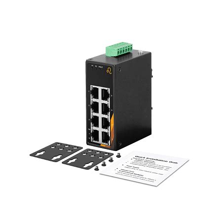 8-Port Industrial Unmanaged Ethernet Switch | 8 ETH | Axis India