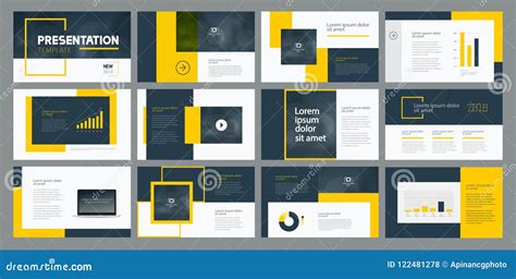 Business Presentation Or Infographic With 4 Options. Template Of A ...