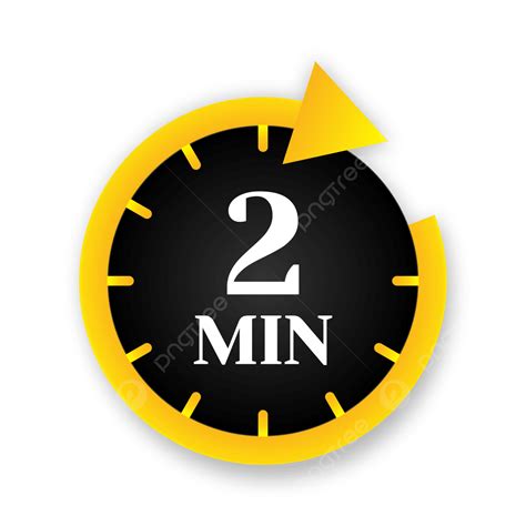 2 Minutes Countdown Clock, 2 Min Clock Watch, Stopwatch, Time PNG and ...