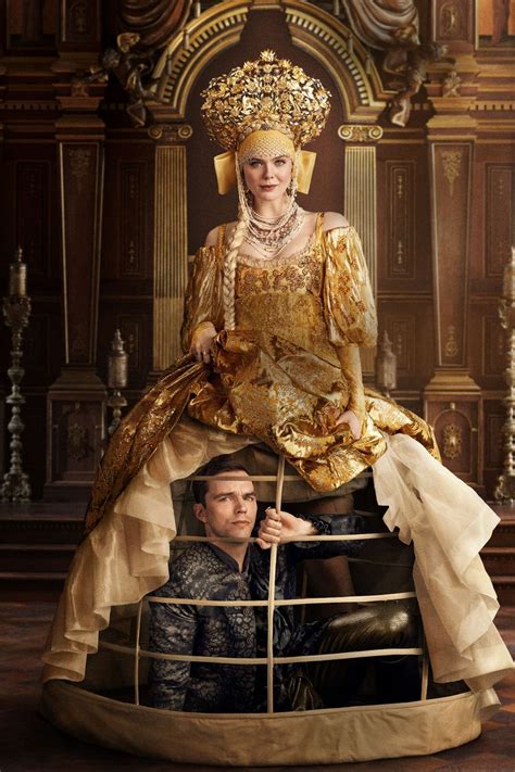 Elle Fanning and Nicholas Hoult in The Great Catherine Ii, Catherine ...