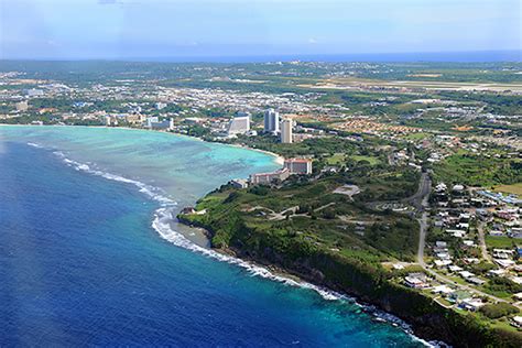 Guam-Tumon Bay (aerial) - TravelWorld International Magazine