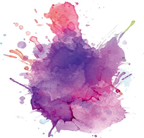 Paint Splotches Png Watercolor Splash Png Transparent Background Images ...