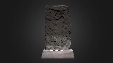 Pictish Slab (later re-use) Meigle Museum, Angus - Download Free 3D ...